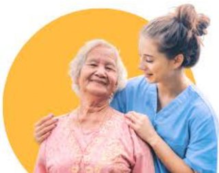 Cuidador enfermos o personas mayores