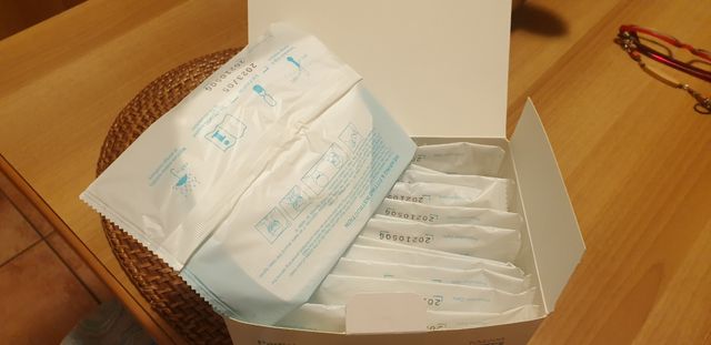 Scatola con 14 mascherine FFP2 NUOVE