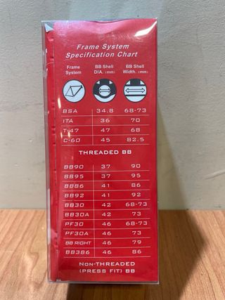 Cazoletas eje pedalier shimano ceramico