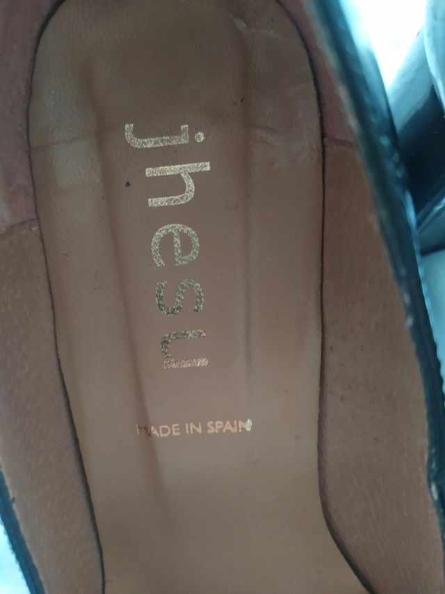 Zapatos tacón ancho