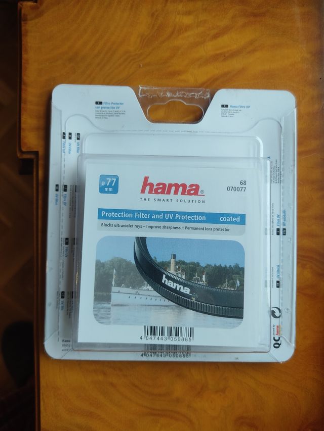 Filtro UV Hama 77mm nuevo