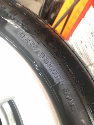 Llantas bmw 17” con neumaticos