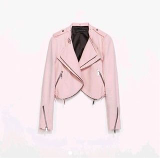 Chaqueta rosa Zara