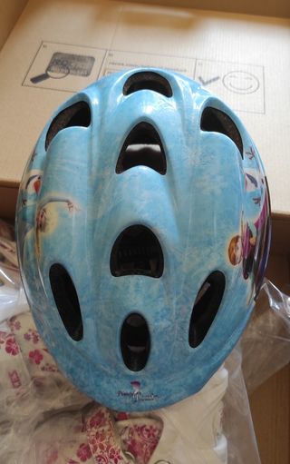Patines, protección y casco - para niña