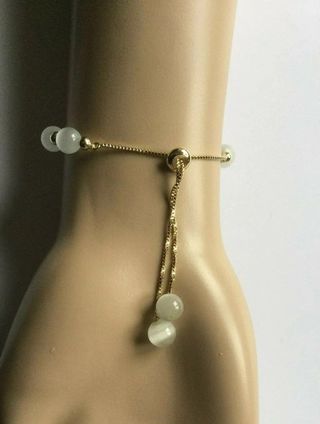 Braccialetto opale naturale fatto a mano Donna