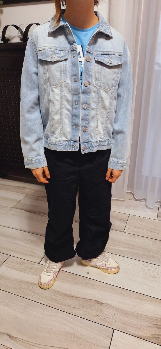 Giubbino corto di jeans girl