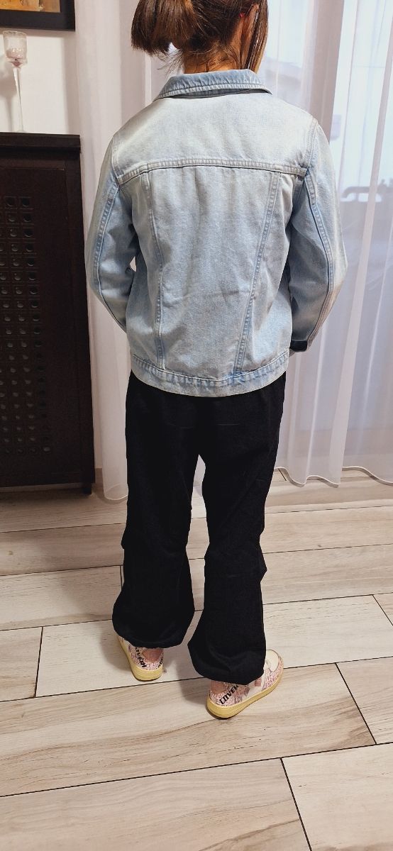 Giubbino corto di jeans girl