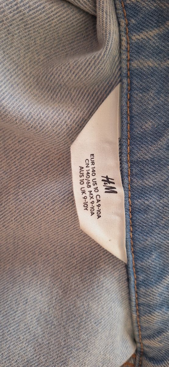 Giubbino corto di jeans girl