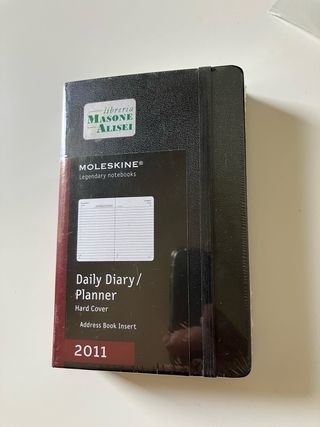Moleskine Daily Diary / Planner 2011