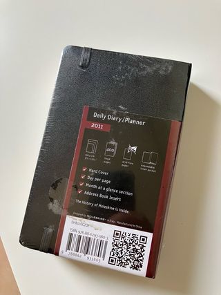 Moleskine Daily Diary / Planner 2011