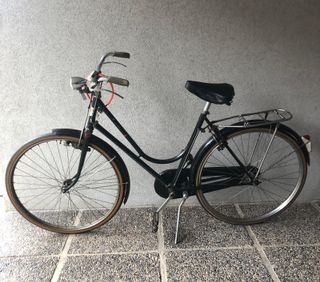 Bicicletta nuova verde scuro