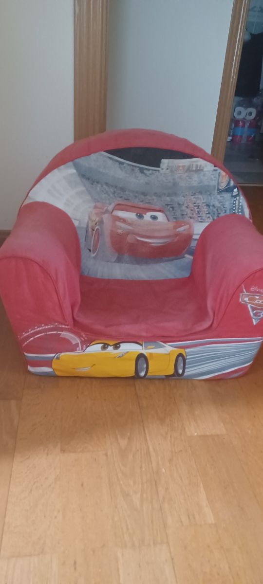 Sofá infantil Rayo Mcqueen