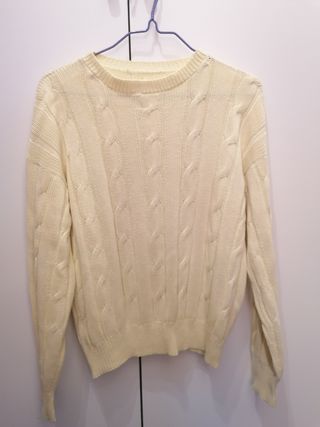 Maglioncino cotone donna giallo