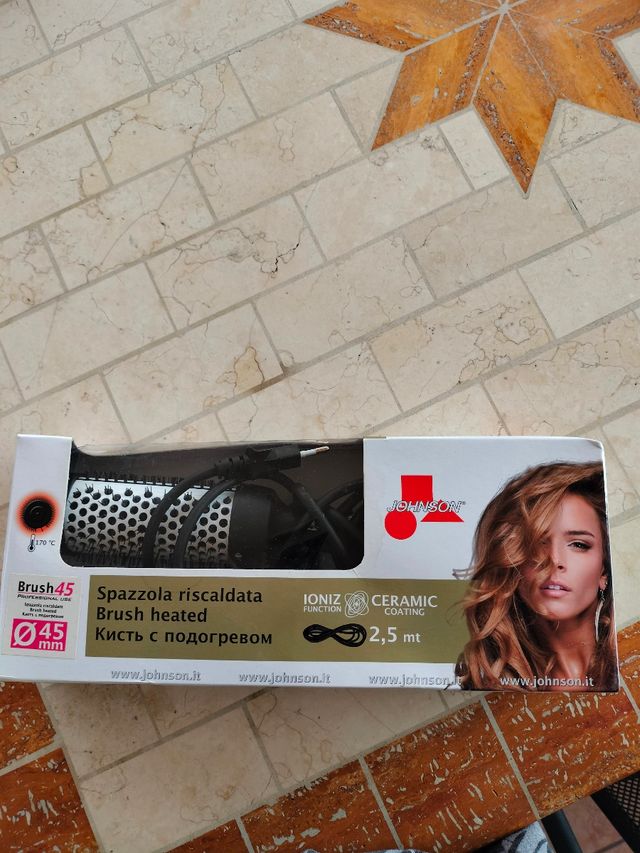 spazzola riscaldata
