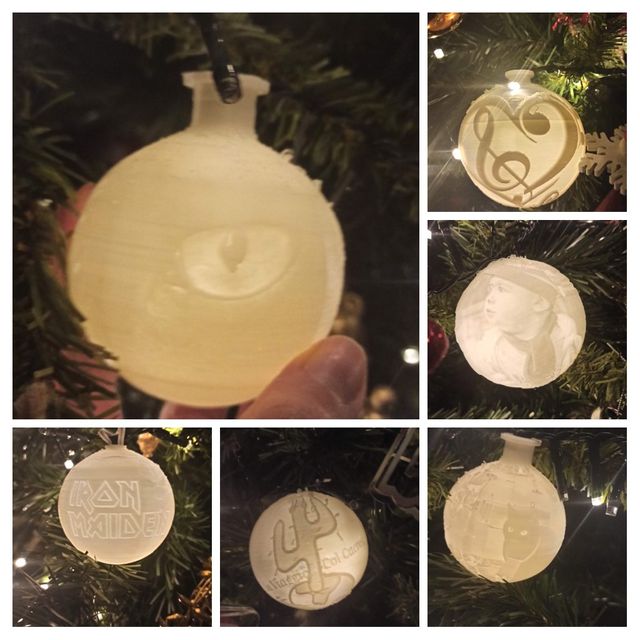 Palle di natale personalizzate regalo 2025