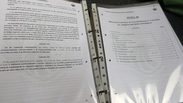 Temario Policía Nacional