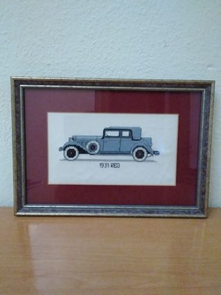 Cuadro coche antiguo