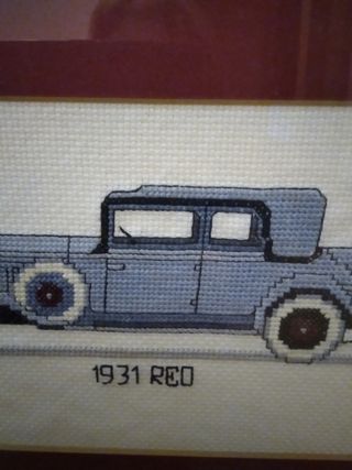 Cuadro coche antiguo
