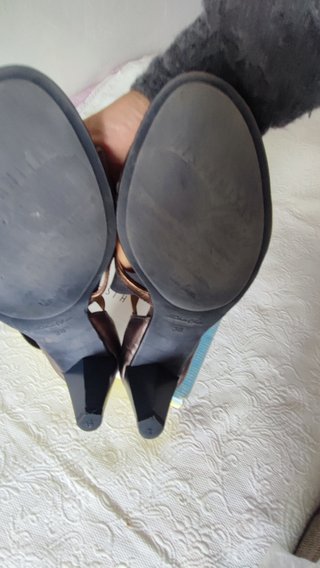 Sandalias de piel de Hispanitas