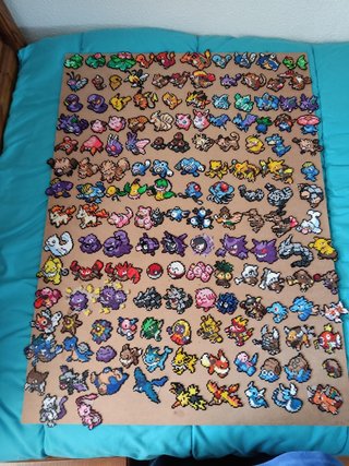 Pokemon Hama mini PRIMERA GENERACIÓN