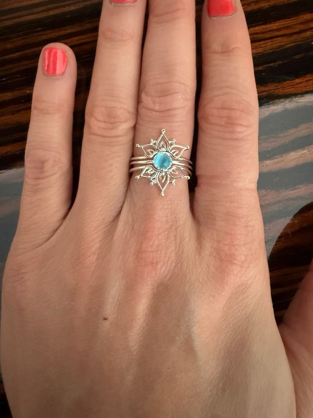 Anillo acero inoxidable nuevo