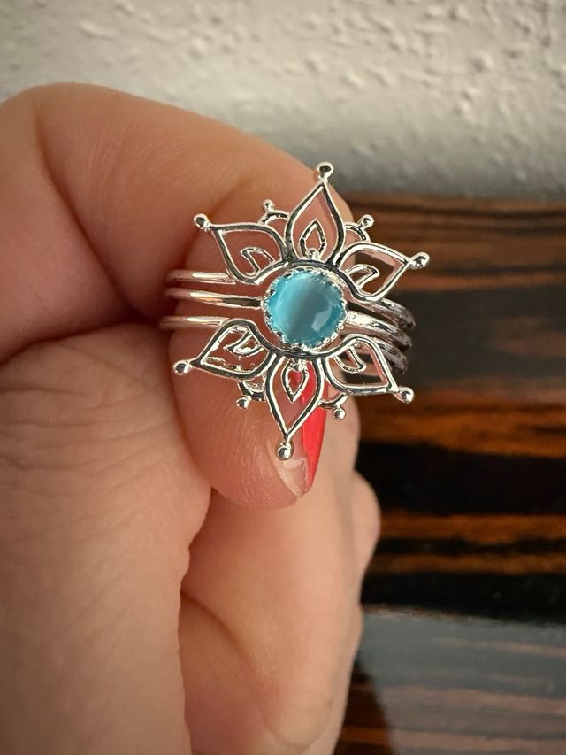 Anillo acero inoxidable nuevo