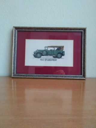 Cuadro coche antiguo