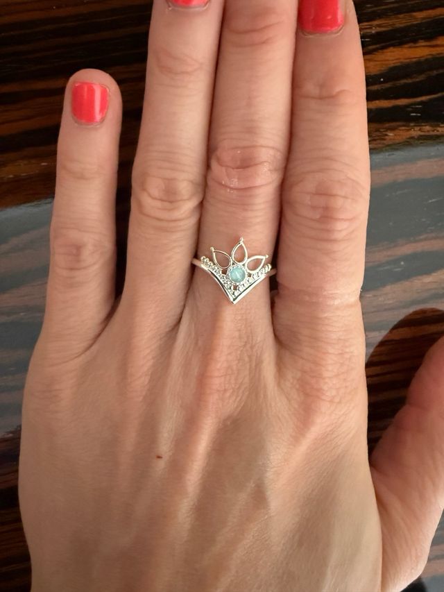 Anillo acero inoxidable nuevo