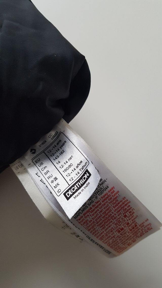 Giacca antinento ragazzo Quechua