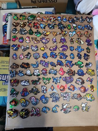 Pokemon Hama mini CUARTA GENERACIÓN