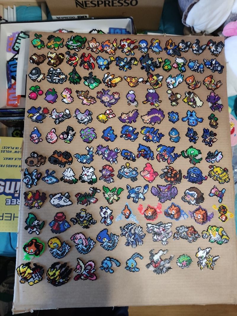 Imagen de Pokemon Hama mini CUARTA GENERACIÓN 