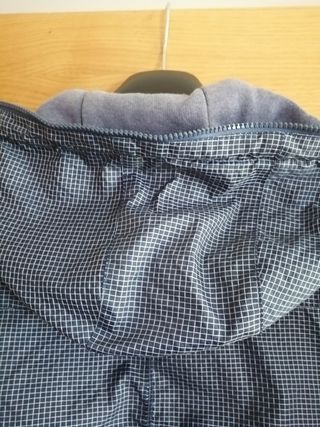 Cazadora caballero azul