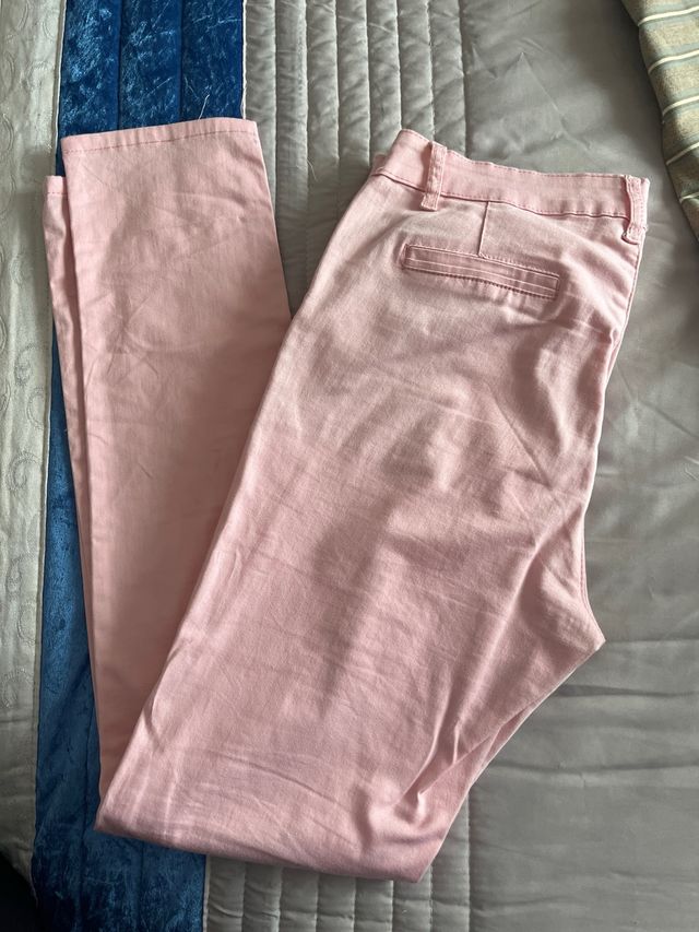 Pantalon tipo chino mujer