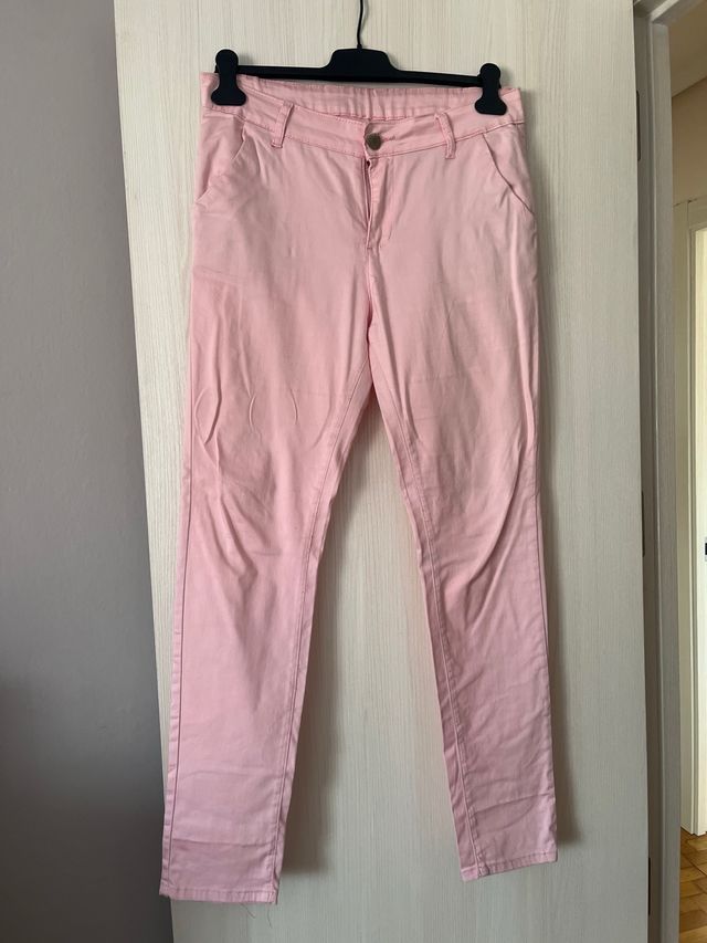 Pantalon tipo chino mujer