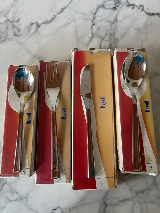 Set di Posate in Acciaio Mepra