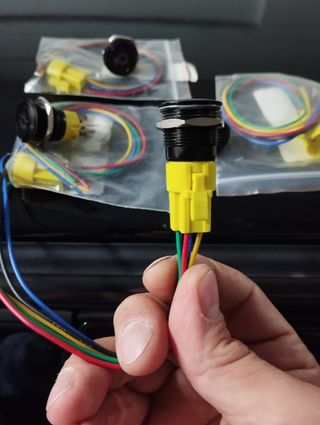 Interruptor luces etc rally drift Racing 
