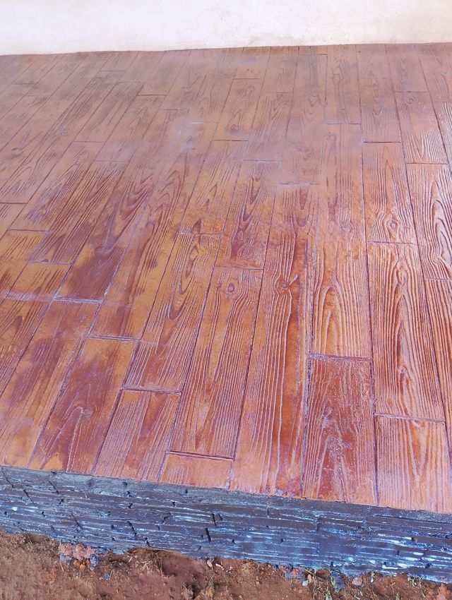 Hormigón impreso y pulido