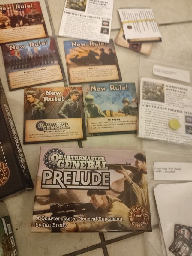 Quartermaster General lot base+ exp