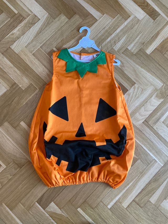 Disfraz de calabaza 7-9 años
