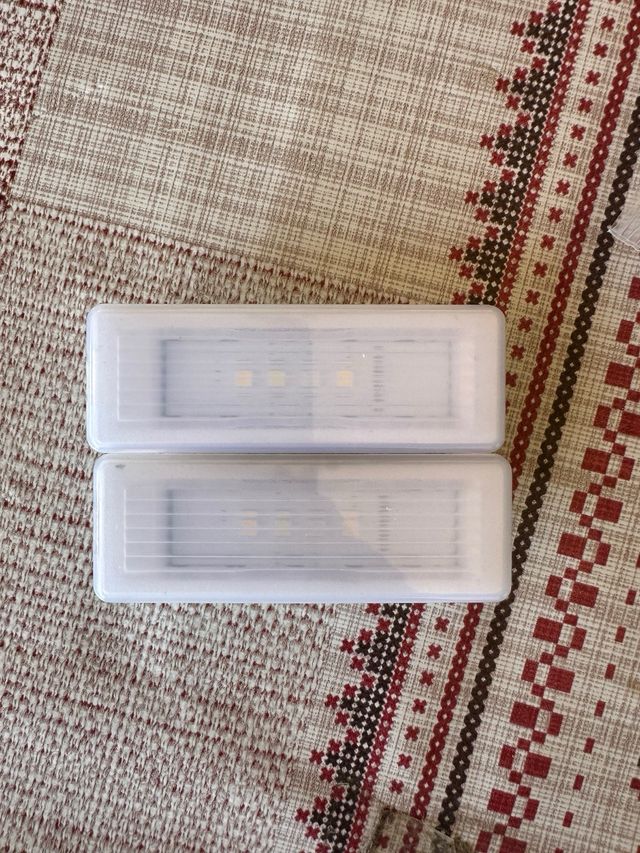 Plafones led reposapies BMW