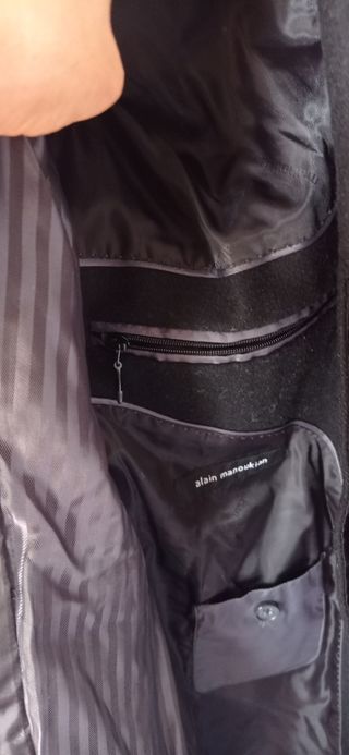 Abrigo clásico hombre Alain Manoukain