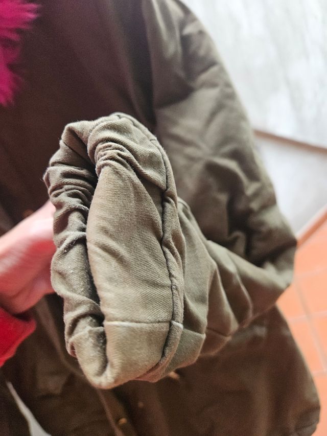 Giaccone donna  imbottito pelliccetta