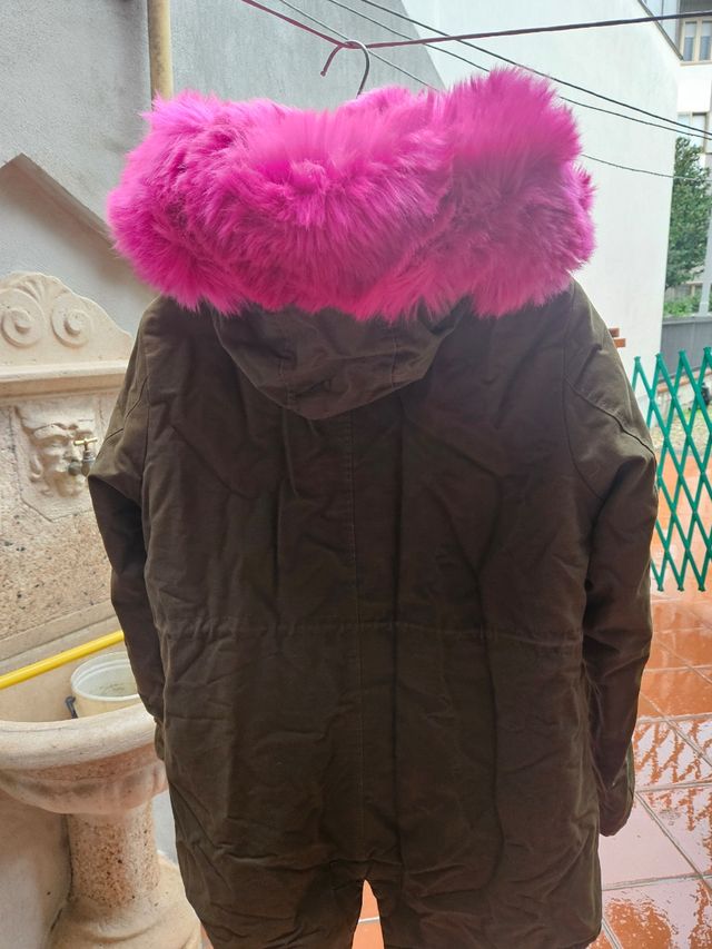 Giaccone donna  imbottito pelliccetta