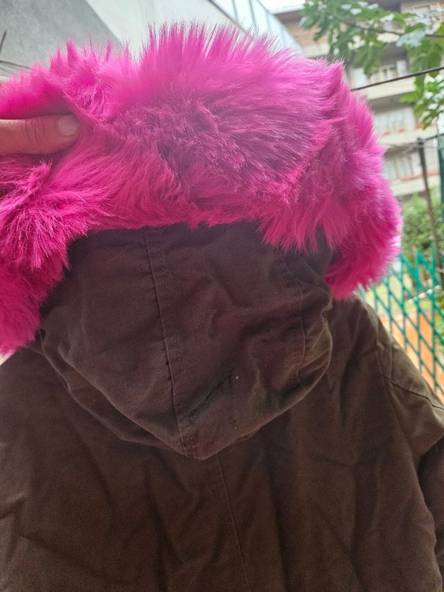 Giaccone donna  imbottito pelliccetta