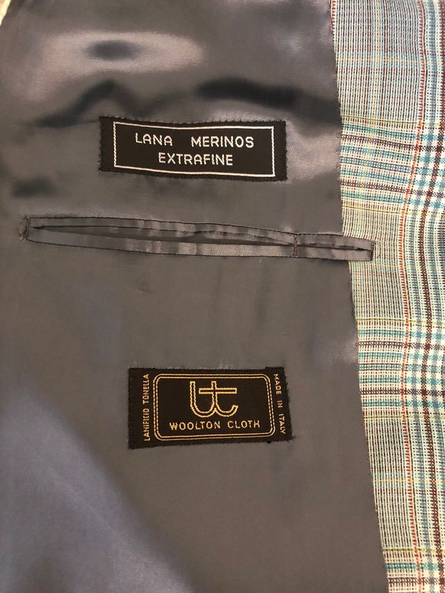 Giacca uomo lana merinos