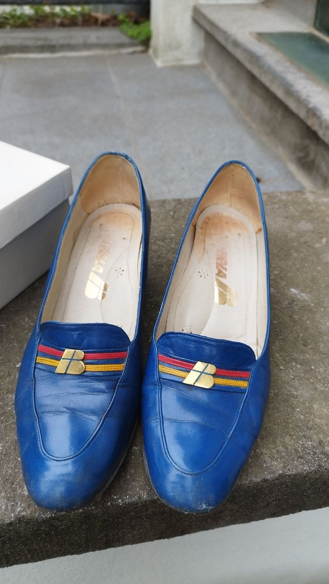 Antiguos zapatos Iberia azafatas
