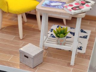 MINIATURA casita casa muñecas estudio maqueta