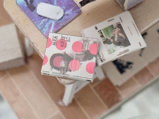 MINIATURA casita casa muñecas estudio maqueta