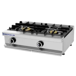 Cocina industrial 2 quemadores Repagas CG-520/M