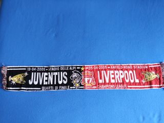 Juventus F.C. - Liverpool F.C. -2005- -Sciarpa-